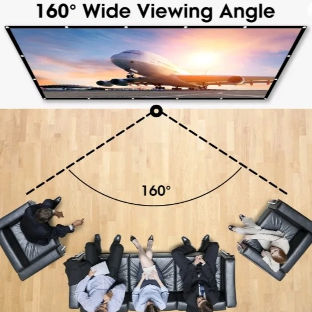 120 inch projector screen